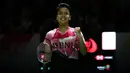 Indonesia memastikan 4 tempat di babak 16 besar tunggal putra Indonesia Masters 2023. Hasil tu didapat setelah 4 dari 5 pemain tunggal putra yang turun di babak 32 besar mampu mengalahkan lawan-lawanya, Rabu (25/1/2023) di Istora Gelora Bung Karno Senayan, Jakarta. Satu-satunya kekalahan di derita Christian Adinata setelah menyerah dari wakil Jepang, Kenta Nishimoto. Berikut keempat tunggal putra Indonesia yang lolos ke babak 16 besar. (Bola.com/Bagaskara Lazuardi)