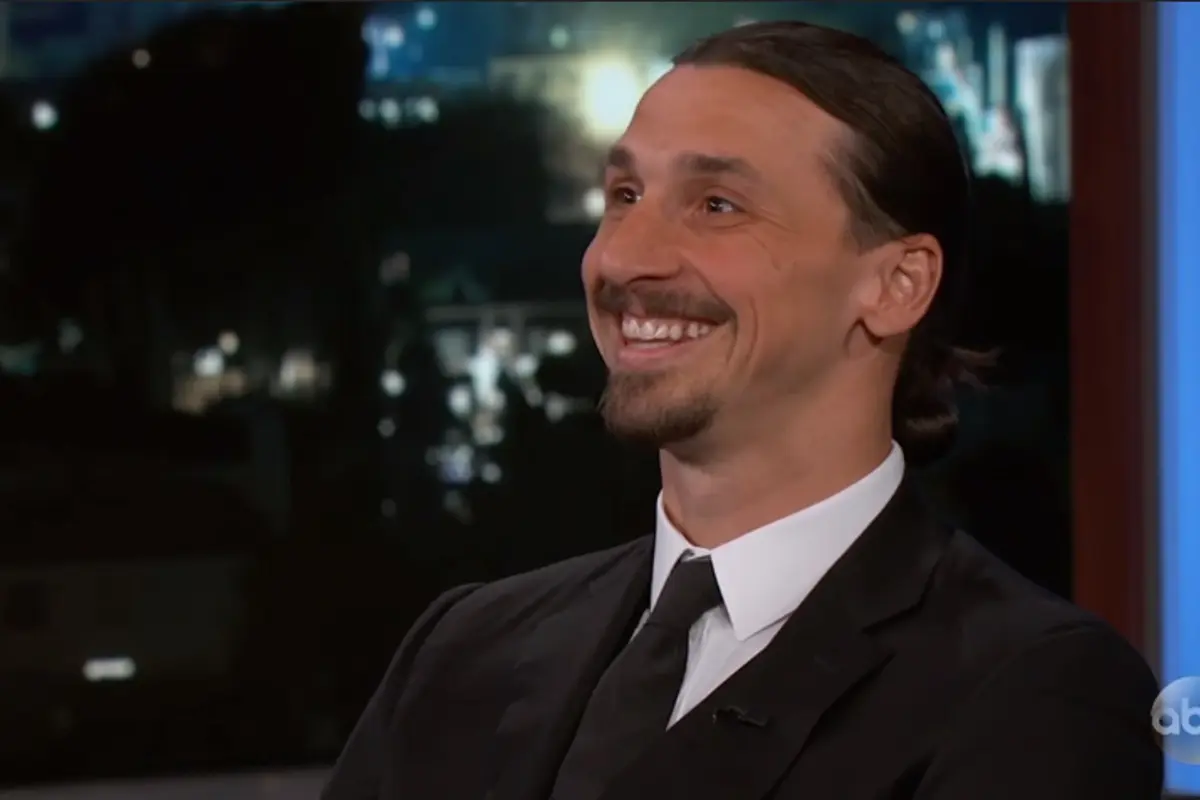 Zlatan Ibrahimovic (YouTube/ Jimmy Kimmel Live)