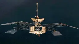The Mariner 4, pada 1964, adalah yang pertama yang berhasil terbang ke Mars dan pertama memberi foto planet. (businessweek.com)