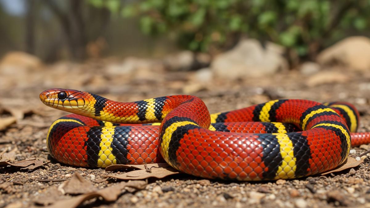 7 Jenis Ular Berwarna Cerah yang Cantik tapi Bisa Berbahaya, Wajib Diwaspadai saat Beraktivitas di Alam