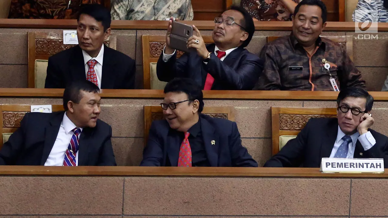 Dipenuhi Wakil Rakyat, Rapat Paripurna Bahas Nasib RUU Pemilu 