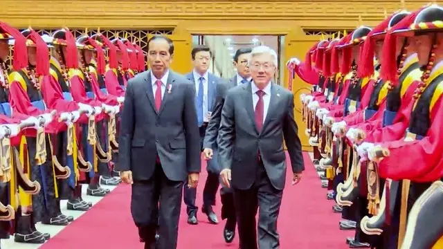 Kedatangan Presiden RI di Seoul, Republik Korea, 15 Mei 2016