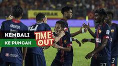 Berita video Time Out kali ini tentang Evan Dimas yang membantu klubnya, Selangor FA, kembali ke puncak klasemen Liga Super Malaysia 2018.