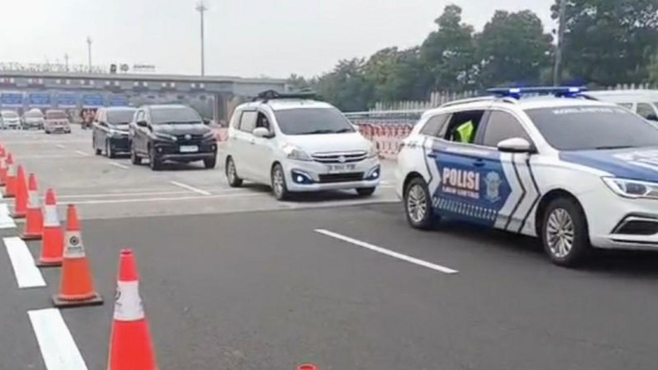 Implementasi Contraflow Tol Japek Dukung Kelancaran Arus Balik Lebaran 2026