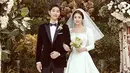 Song Joong Ki  dan Song Hye Kyo tengah menikmati hari bahagianya sebagai pasangan pengantin baru. Meski pernikahannya sudah berlangsung dua minggu lalu, namun hingga kini masih dibicarakan. (Instagram/kyo1122)