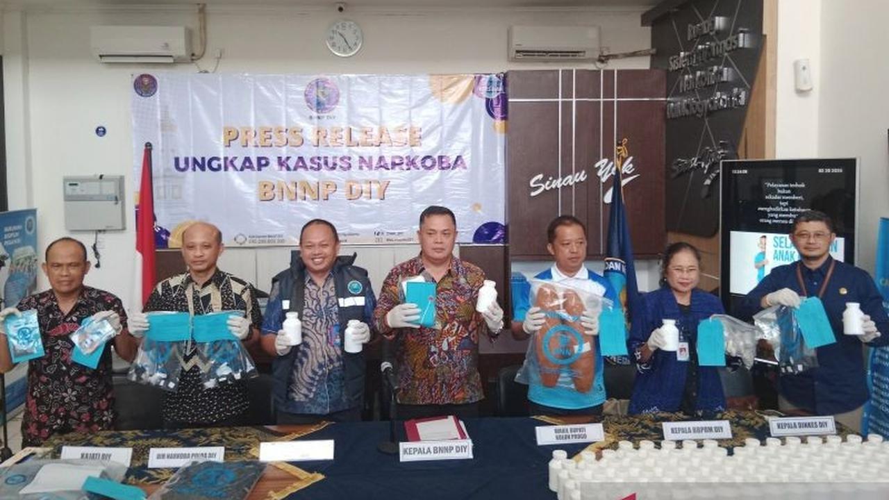 Penggagalan Pil Koplo BNNP DIY: 93 Ribu Pil Berlogo 'Y' Disita di Sleman