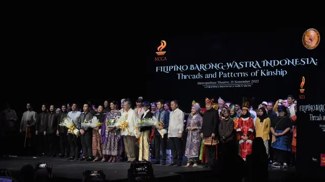 Pameran busana “Filipino Barong-Wastra Indonesia: Thread and Pattern of Kinship” . (Dokumentasi KBRI Manila)