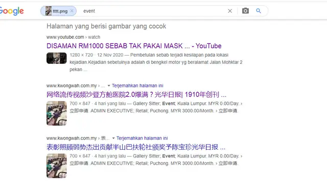 Hasil Penelusuran Google Image