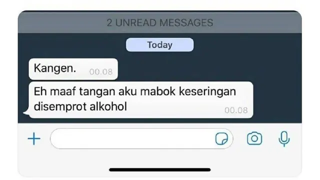 6 Chat Kangen Gebetan Tapi Dicuekin Ini Bikin Senyum Tipis
