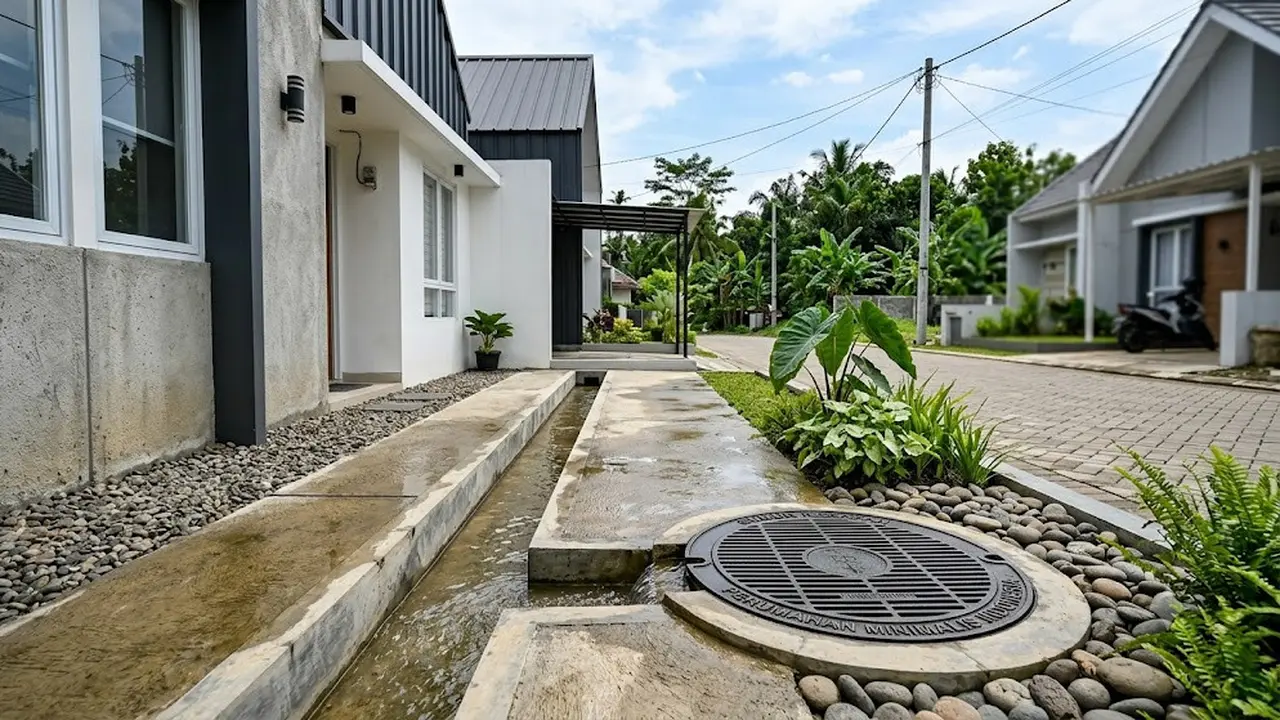 6 Model Saluran Drainase Samping Rumah agar Air Tidak Menggenang