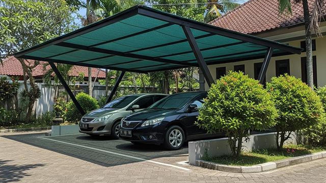 7 Desain Paranet untuk Carport agar Kendaraan Terlindungi dari Terik Matahari