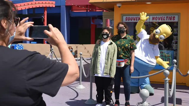 Pembukaan Universal Studio Setelah Tutup Setahun karena Covid-19