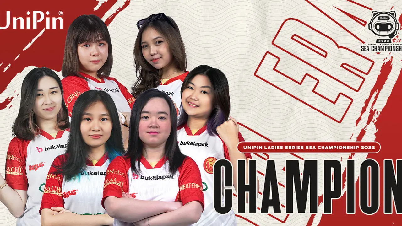 Bigetron Era juarai UniPin Ladies Series SEA Championship 2022