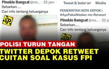VIDEO: Retweet Cuitan Kasus Laskar FPI, Polisi Periksa Admin Twitter Pemkot Depok