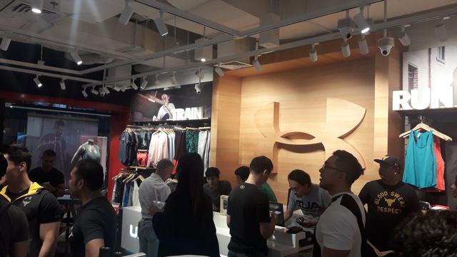 Under Armour buka toko di GI