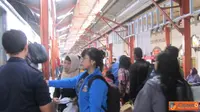 Libur Panjang, Stasiun Semarang Tawang Dipadati Mahasiswa