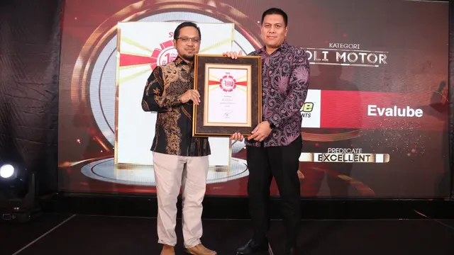 Buktikan Kualitas, Evalube Kembali Sabet Penghargaan IOB 2023 (ist)