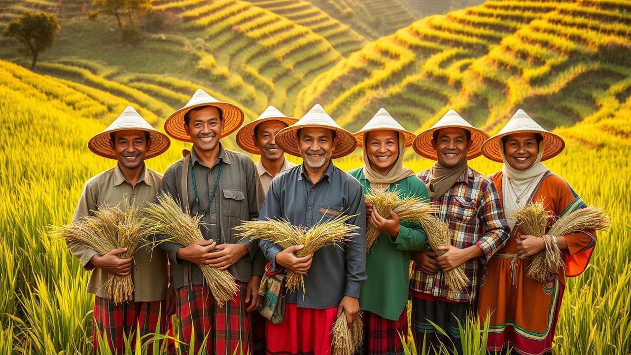 350 Kata Bijak Petani Padi yang Menginspirasi