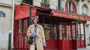 Berlibur ke Paris, Andien tampil maksimal bergaya ala Parisian Chic.