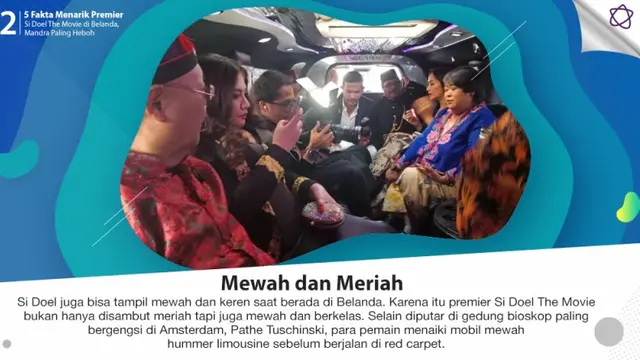 [Bintang] 5 Fakta Menarik Premier Si Doel The Movie di Belanda, Mandra Paling Heboh