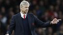 Arsene Wenger memulai karir sebagai pemain pada klub divisi tiga Prancis Mutzig dan klub Jerman Starsbourg, Wenger terbilang sukses saat melatih Arsenal dan menjuarai FA Cup dan Liga Inggris 1998. (AFP/Adrian Dennis)