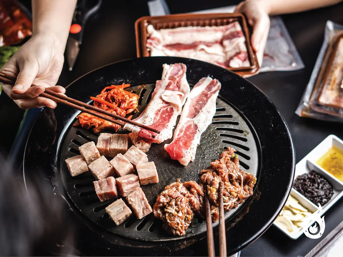 Barbeque outlet di rumah