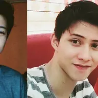 Belakangan ini dunia maya (netizen) dihebohkan kegantengan dari Ahmad Syaiful. Yang merupakan anak komedian Mastur. Banyak yang menyandingkan Ahmad genteng seperti bintang sinetron Anak Jalanan, Stefan William. (Instagram/ahmad_pule)