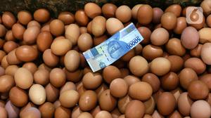 Harga Telur Ayam di Pasar Senen Naik, Cek Rinciannya
