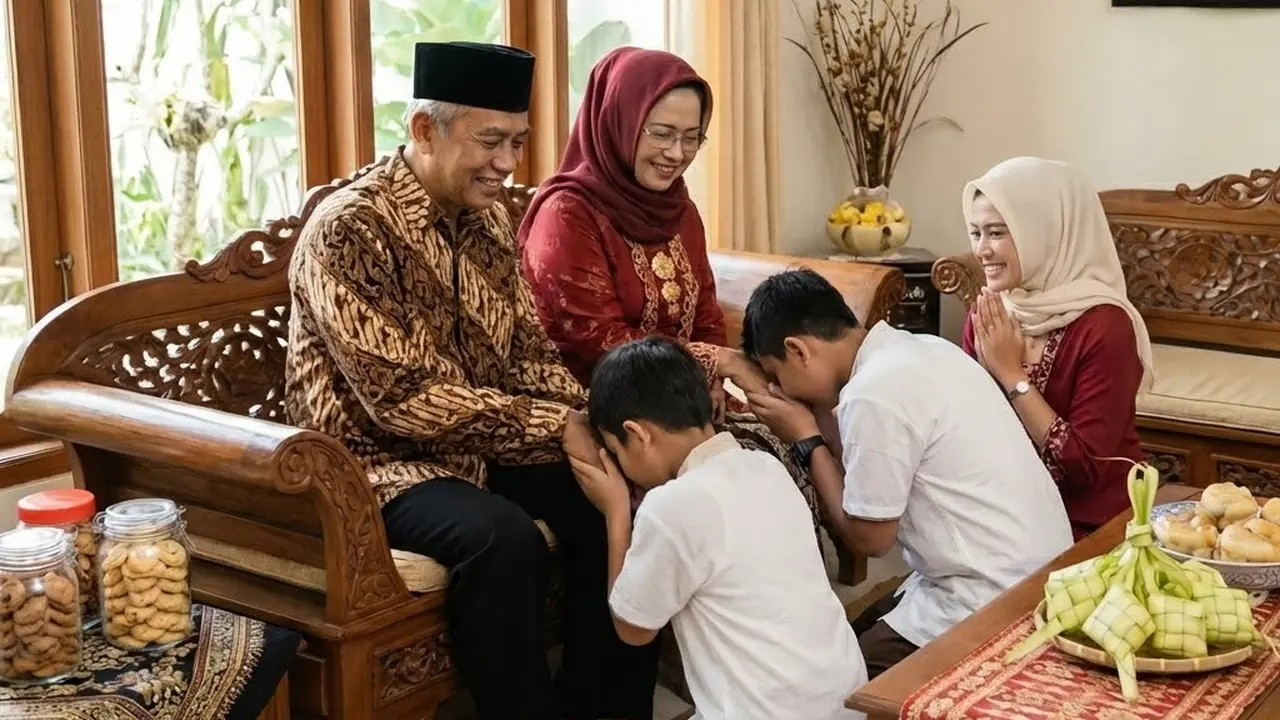 Ide Gaya Foto Keluarga Lebaran 2026