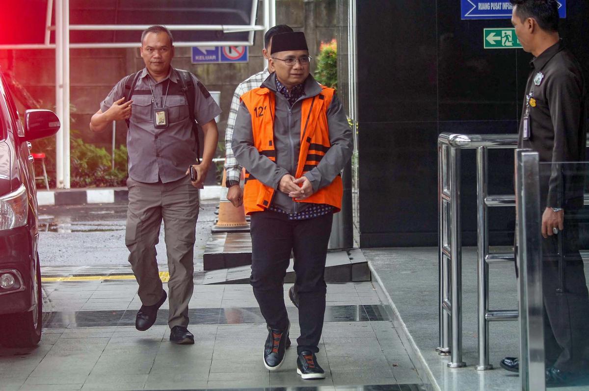 FOTO: Yaqut Kembali Ditahan di Rutan KPK