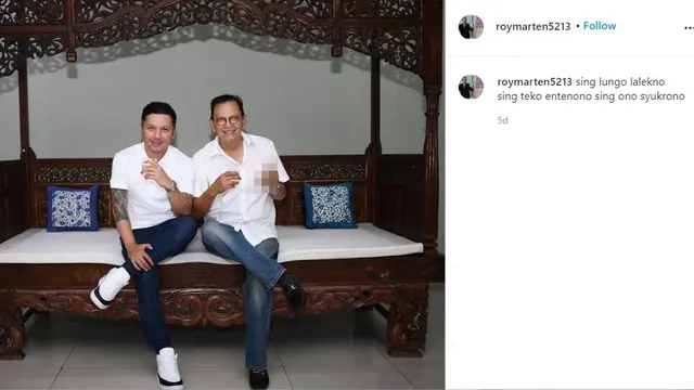 7 Pesan Bijak Roy Marten, Sempat Viral di Media Sosial
