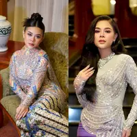 Melly Lee jadi salah satu public figure Tanah Air yang diundang ke resepsi pernikahan Pangeran Mateen dan Anisha Rosnah.