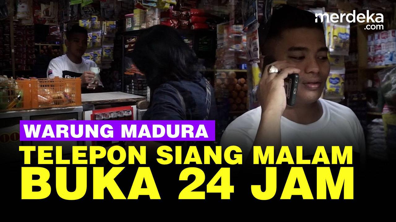 VIDEO: Keunikan Warung Madura, Penjaga Teleponan Siang Malam Hingga Buka 24 Jam