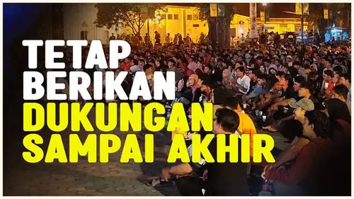 VIDEO: Antusiasme Warga Yogyakarta Berikan Dukungan untuk Perjuangan Timnas Indonesia U-23