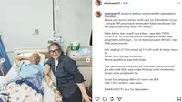 Tio Pakusadewo Dirawat di RS dengan BPJS Kelas 3, Dewi Irawan Inisiatif Galang Dana