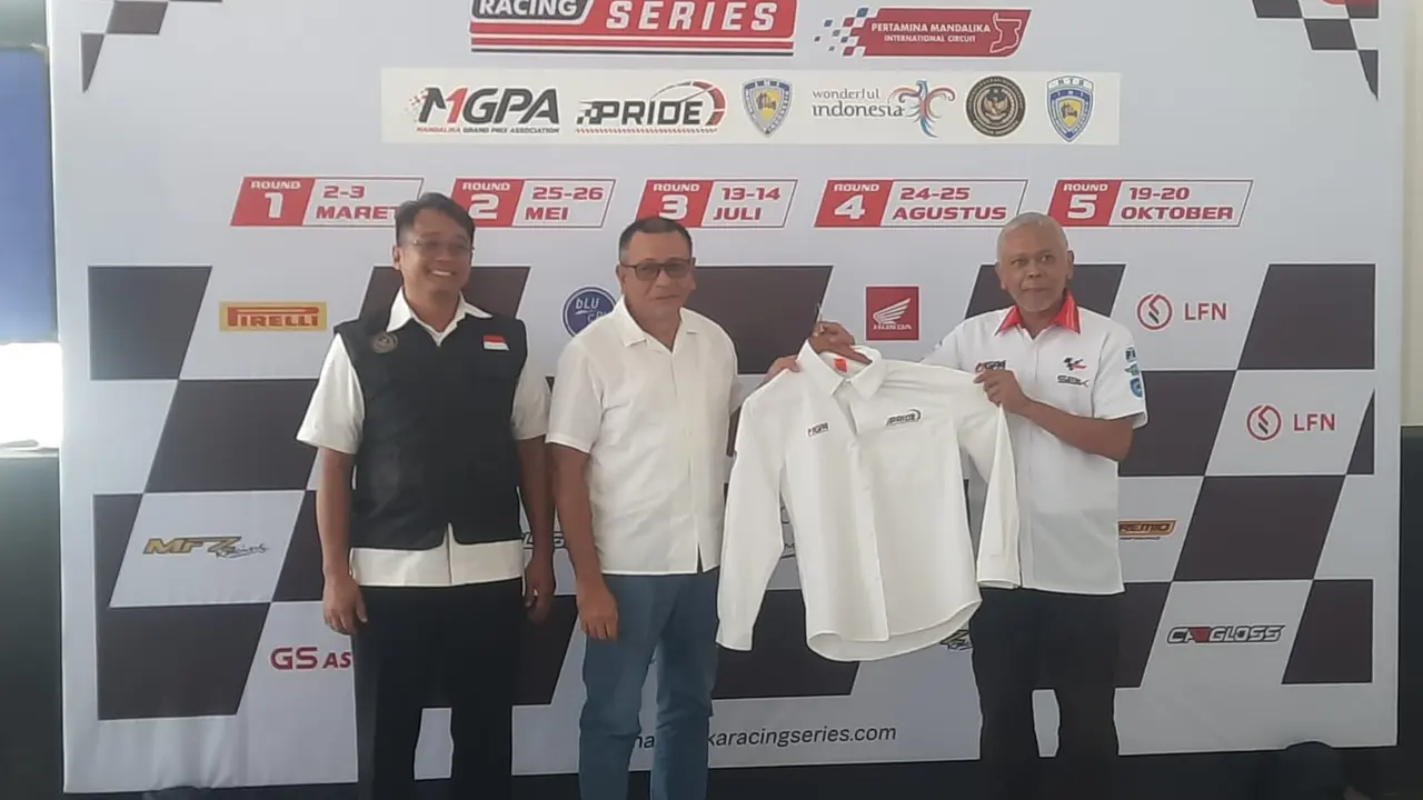 Konferensi Pers Mandalika Racing Series 2024