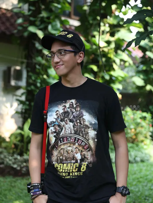 Ge Pamnugkas berhasil merebut gelar juara pertama di ajang 'Stand Up Comedy Indonesia' pada tahun 2012. (Nurwahyunan/Bintang.com)