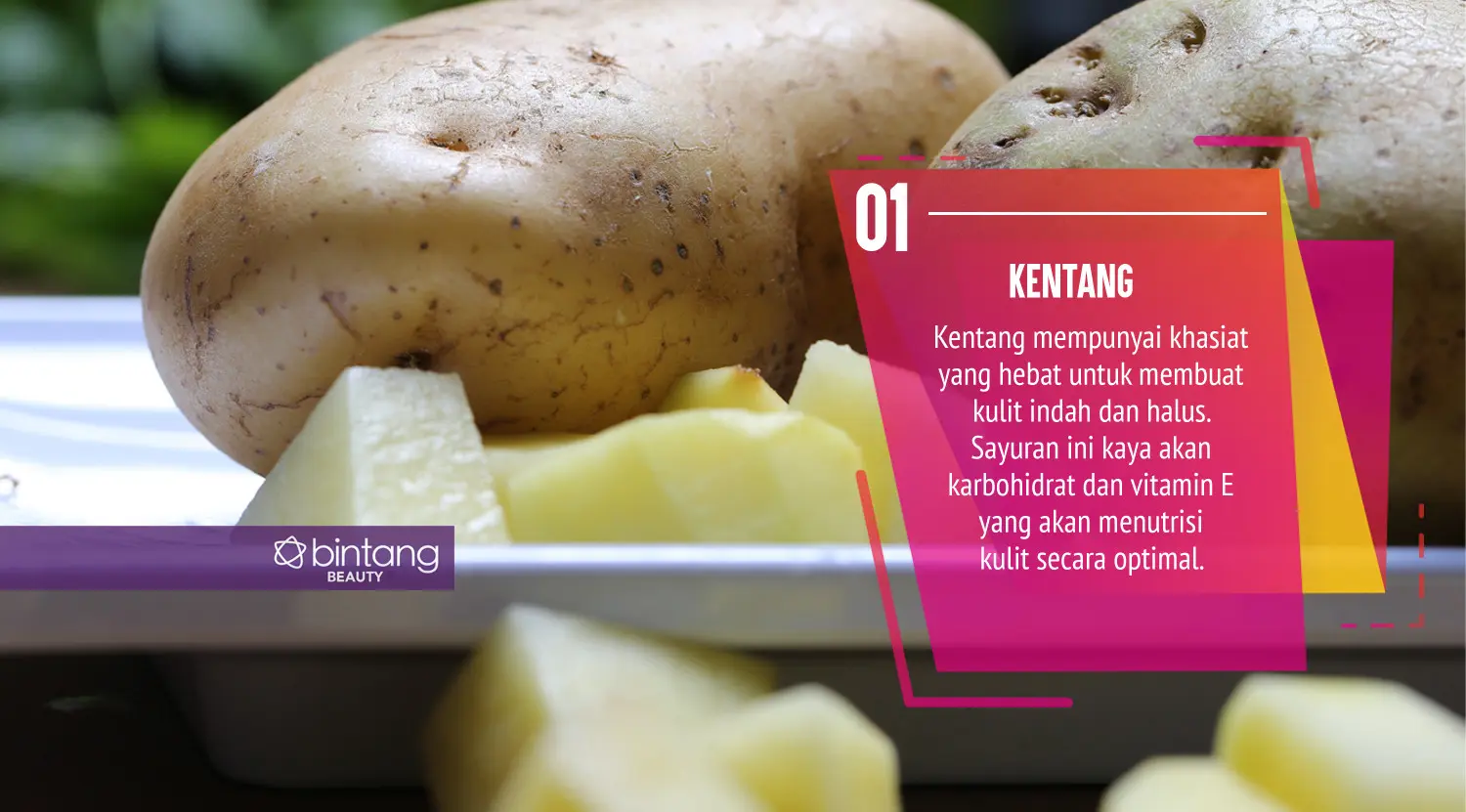 Miliki kulit glowing dengan mengkonsumsi sayuran. (Sumber foto: Adrian Putra/Bintang.com, Digital Imaging: Nurman Abdul Hakim/Bintang.com).