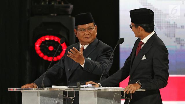 Gaya Pasangan Capres-Cawapres Saat Adu Gagasan di Debat Pilpres