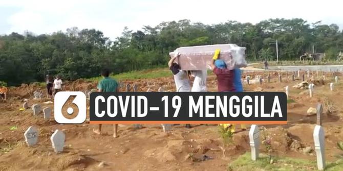 VIDEO: Covid-19 Makin Menggila, Tambahan Kasus Harian Nasional Tembus 20 Ribu!