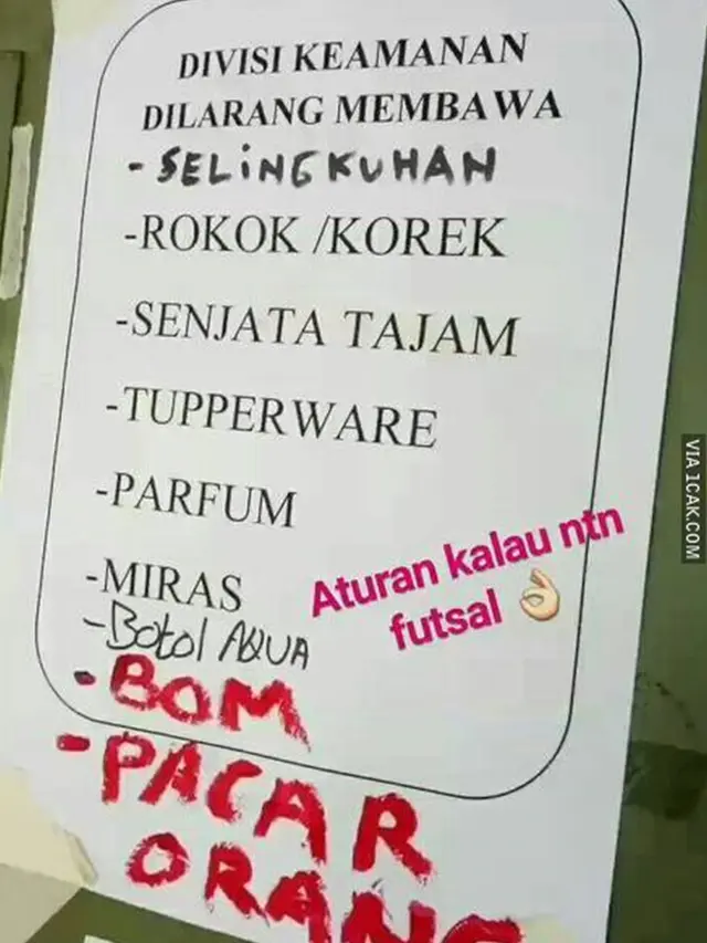6 Imbauan Dilarang Selingkuh Ini Bikin Geleng Kepala