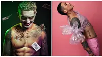 6 Gaya Nyentrik Miller Khan Saat Pemotretan, Keren Banget