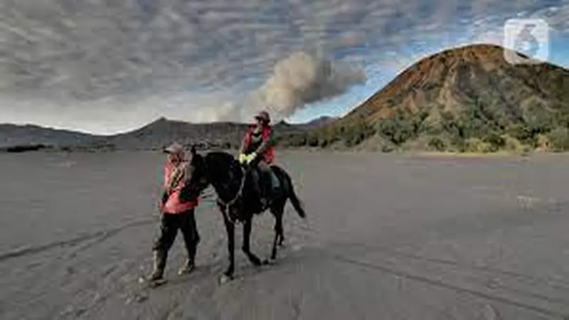 Lautan pasir kawasan Gunung Bromo , Jawa Timur (Istimewa)