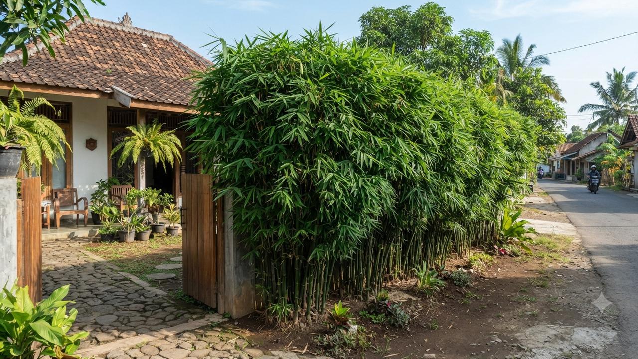 Tanaman Pagar yang Tidak Mudah Rontok dan Cocok Buat Musim Kemarau Jenis Glodokan Tiang