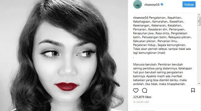 Rina Nose (Instagram/rinanose16)