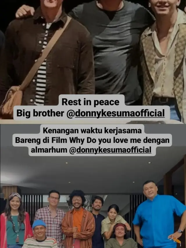 Marcelino Lefrandt dan Donny Kesuma