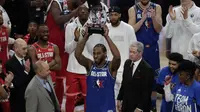 Kawhi Leonard sebagai MVP NBA All-Star 2020 (AP)