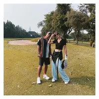 Saat pandemi Covid-19, Nia Ramadhani dan Ardi Bakrie menghabiskan waktu dengan bermain golf. (Foto: instagram.com/ramadhaniabakrie)