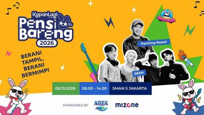 KapanLagi Pensi Bareng 2026 Siap Bikin Heboh SMAN 5 Jakarta