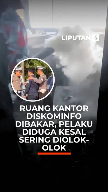 Ruang Kantor Diskominfo Dibakar, Pelaku Diduga Kesal Sering Diolok-olok